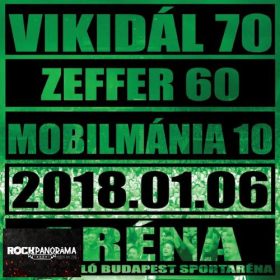   Mobilmánia - Vikidál 70 – Zeffer 60 – Mobilmánia 10 (Dupla Gatefold LP)