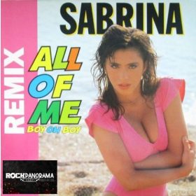   Sabrina - All Of Me (Boy Oh Boy) (Remix) (12" Single LP)