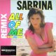 Sabrina - All Of Me (Boy Oh Boy) (Remix) (12" Single LP)