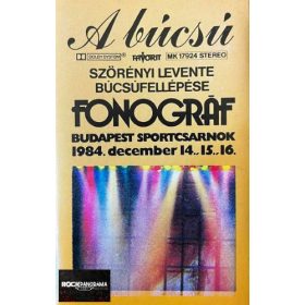 Fonográf - A búcsú II (MC)