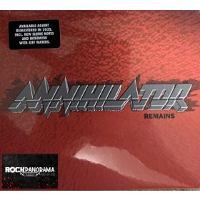 Annihilator - Remains (Digipak CD)
