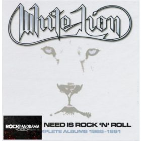   White Lion - All You Need Is Rock 'N' Roll (The Complete Albums 1985-1991) (5CD Box)