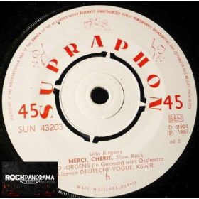   Udo Jürgens - Merci, Chérie / Siebzehn Jahr, Blondes Haar (7" Single, SP)