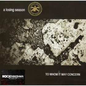 A Losing Season - To Whom It May Concern (EP, CD)