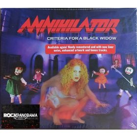 Annihilator - Criteria For A Black Widow (Digipak CD)