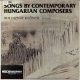 Keönch Boldizsár - Songs By Contemporary Hungarian Composers (LP)