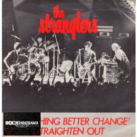   The Stranglers - Something Better Change / Straighten Out (7" Single, SP)