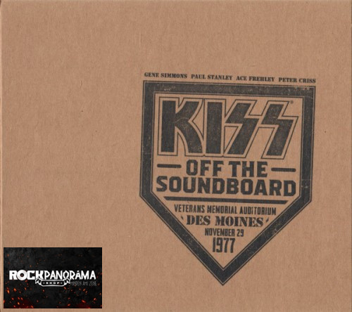 Kiss - Off The Soundboard Veterans Memorial Auditorium Des Moines November 29 1977 (Digisleeve CD)