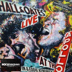   Daryl Hall & John Oates with David Ruffin & Eddie Kendrick - Live At The Apollo (LP)