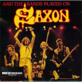 Saxon - And The Bands Played On (7" SP)