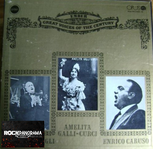 Enrico Caruso, Amelita Galli-Curci, Beniamino Gigli - Great Voices Of The Century (3 LP Box Set)