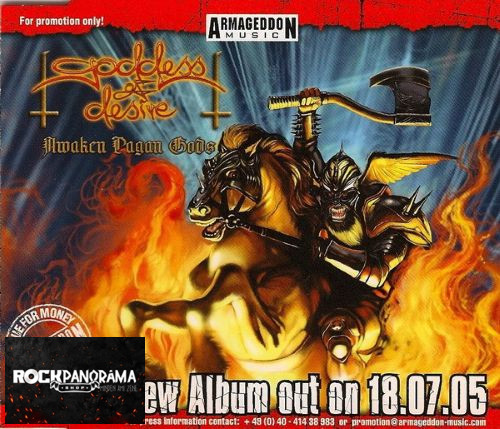 Goddess Of Desire - Awaken Pagan Gods (Promo, CD)