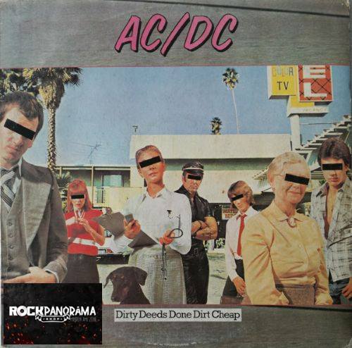 AC/DC - Dirty Deeds Done Dirt Cheap (Jugoszlávia, LP)