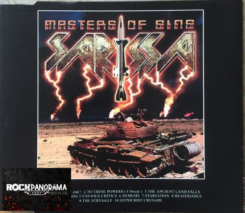 Sarissa - Masters Of Sins (Promo, CD)