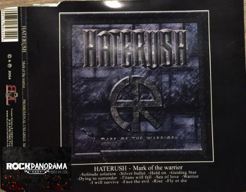 Haterush - Mark Of The Warrior (Promo, CD)