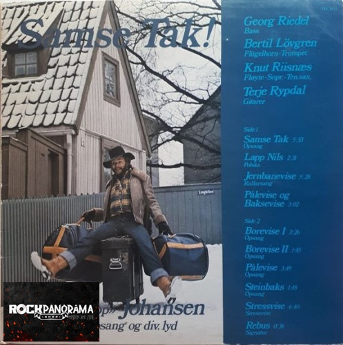 Egil "Bop" Johansen - – Samse Tak! (Gatefold LP)