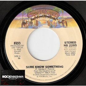 Kiss - Sure Know Something (7" SP)