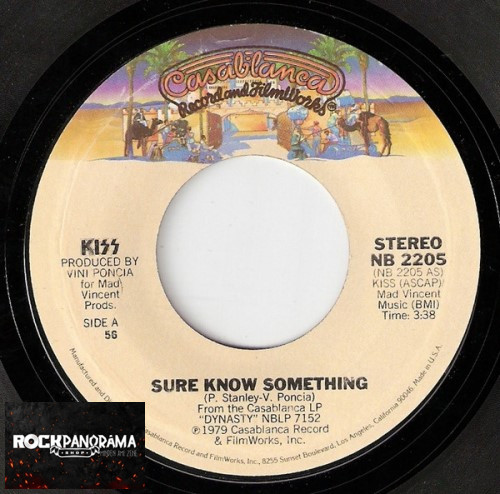 Kiss - Sure Know Something (7" SP)