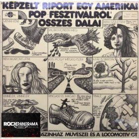   Déry Tibor - Presser Gábor - Adamis Anna - "Képzelt riport egy amerikai Pop-Fesztiválról" Összes dalai (LP)