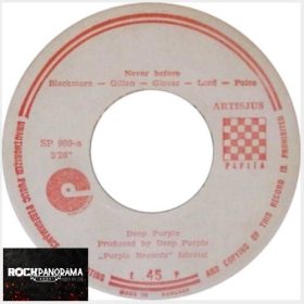   Deep Purple - Never Before / When A Blind Man Cries (7" SP)