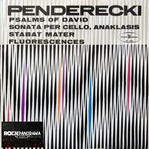 Penderecki - Psalms Of David / Sonata Per Cello / Anaklasis / Stabat Mater / Fluorescences (LP)
