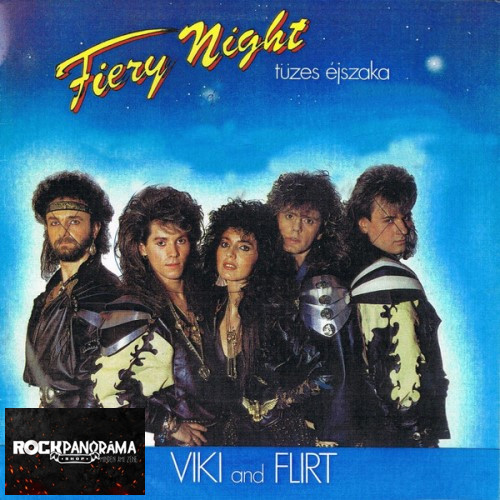 Viki and Flirt - Fiery Night = Tüzes éjszaka (LP)